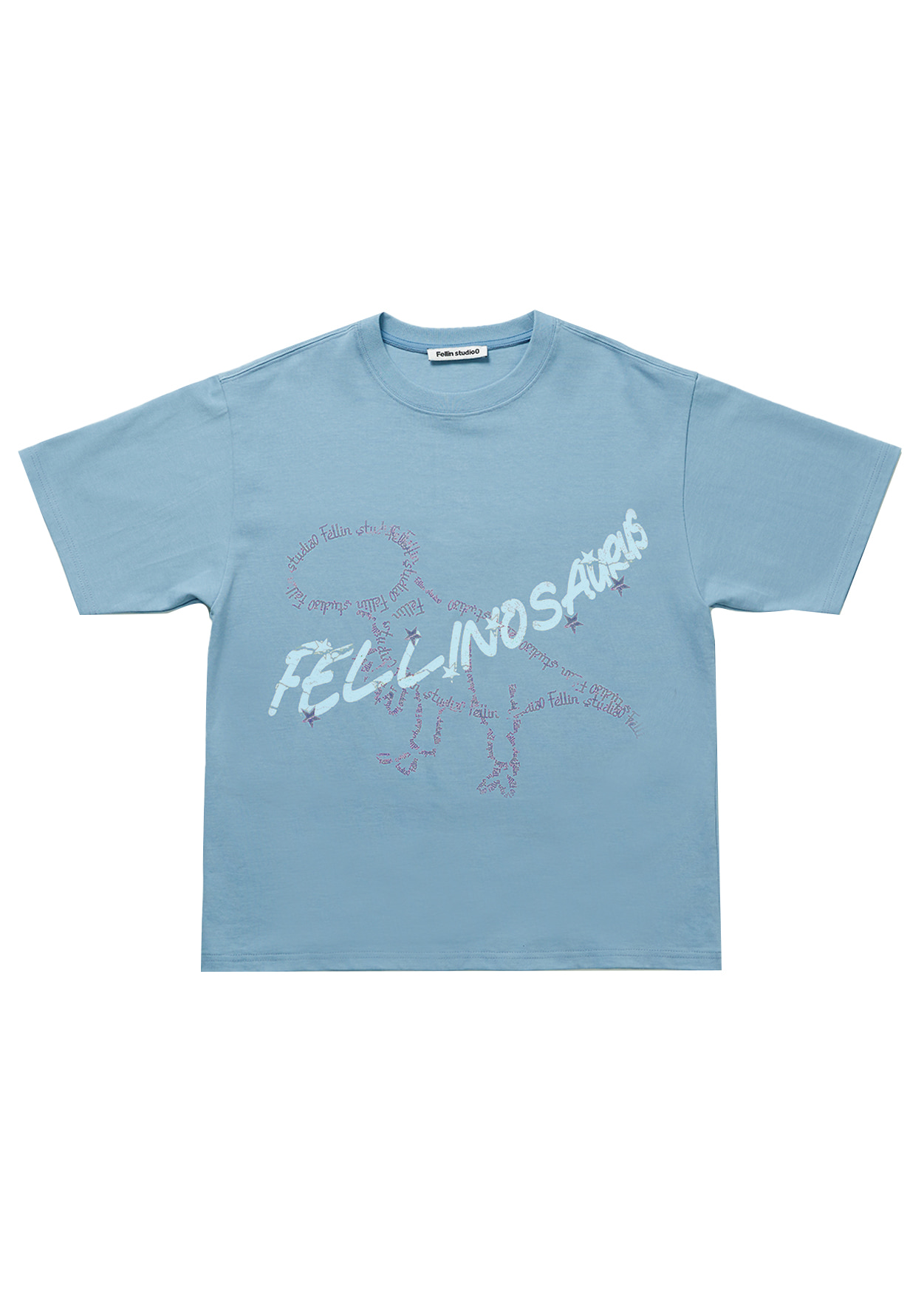 Fellinosaurus T-Shirt Turquoise