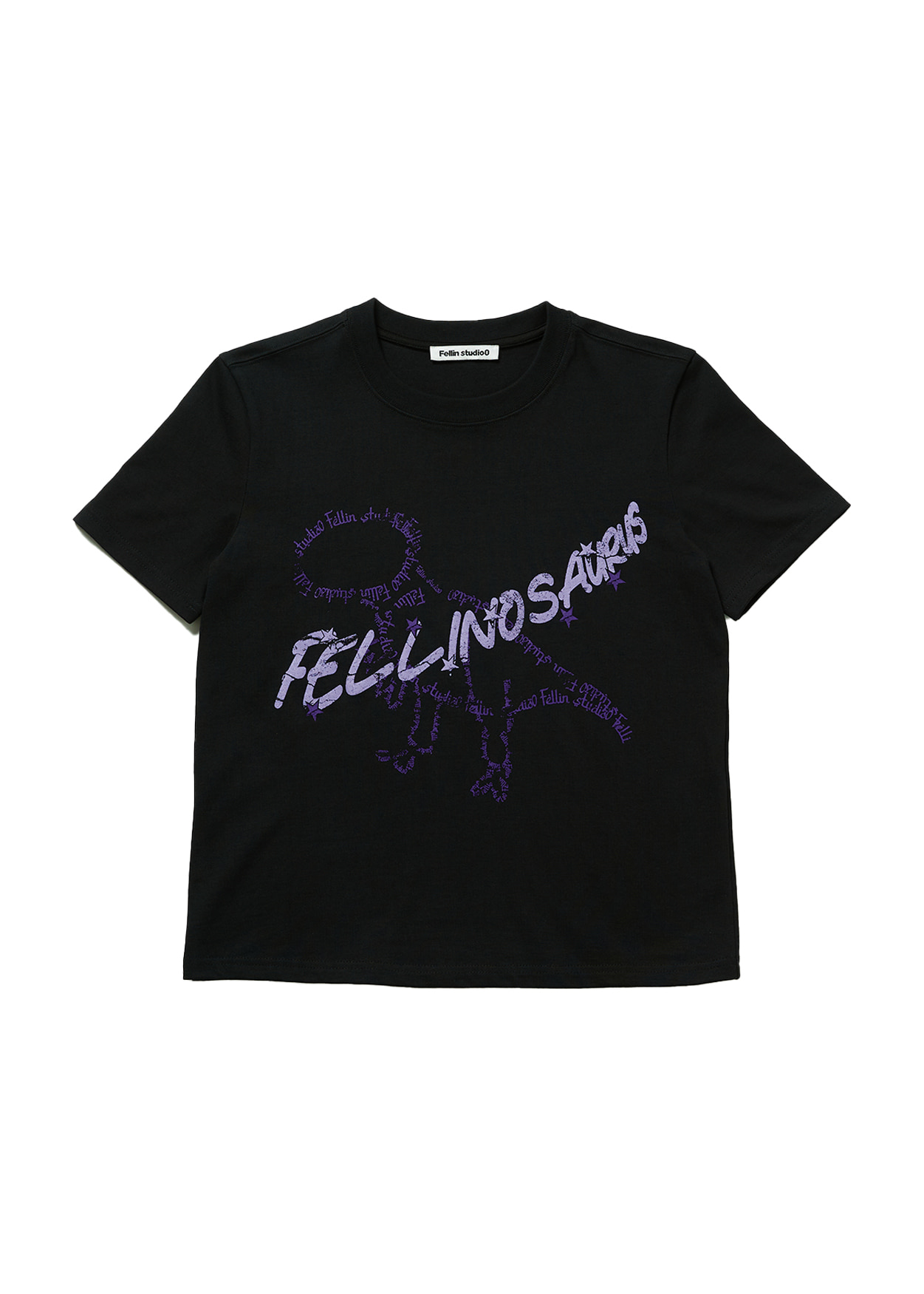 Fellinosaurus T-Shirt Black