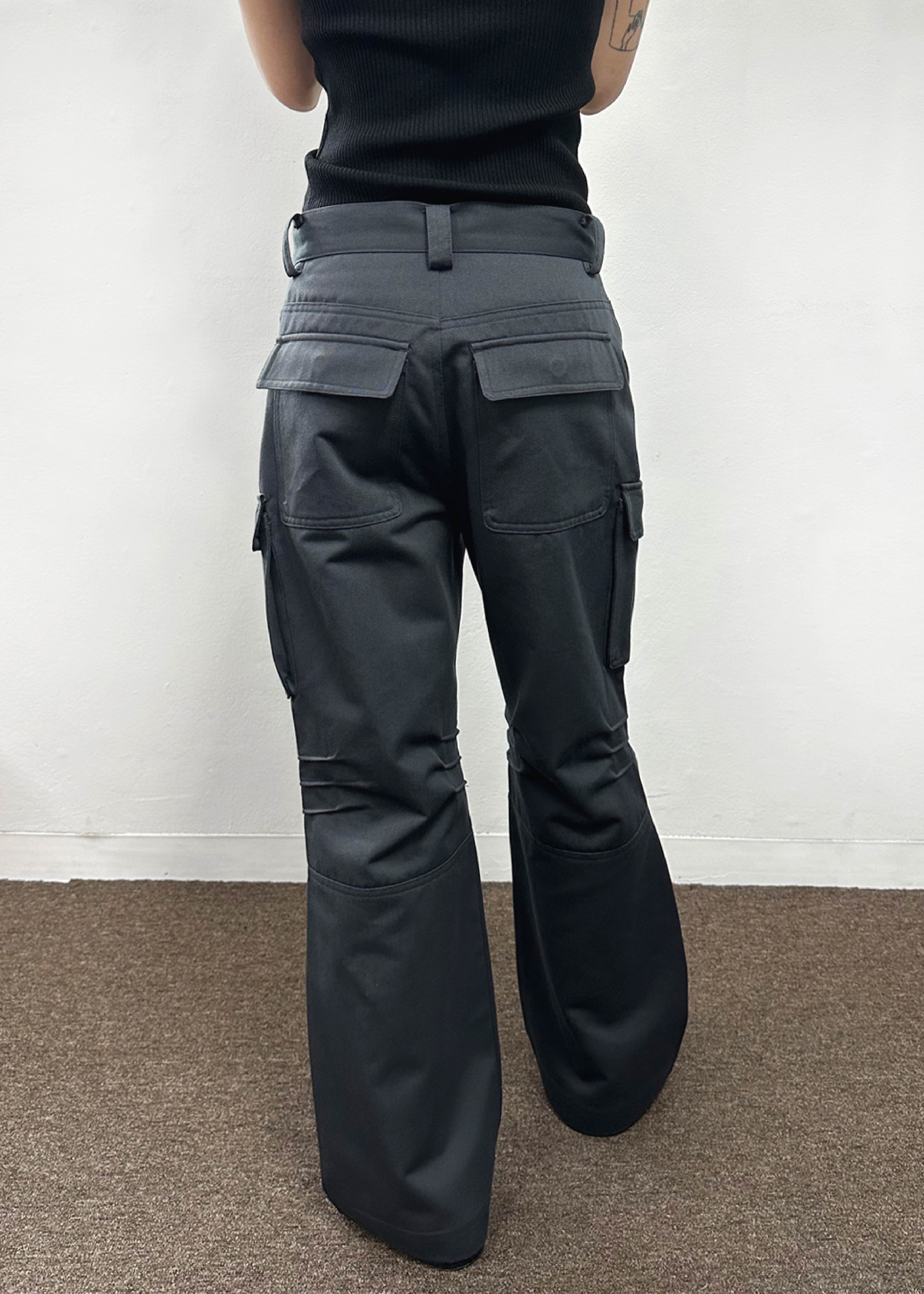 Gill Cargo Pants Charcoal